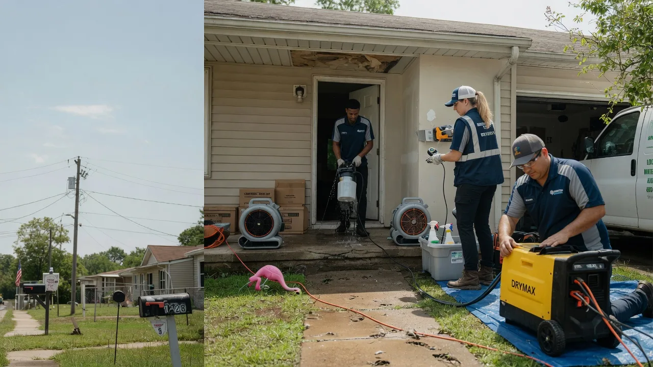 Storm Damage Water Removal in Drummonds, TN near me